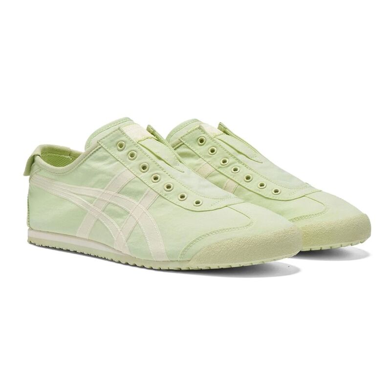Onitsuka Tiger Mexico 66 Slip-On Womens Sneakers – Green/Cream