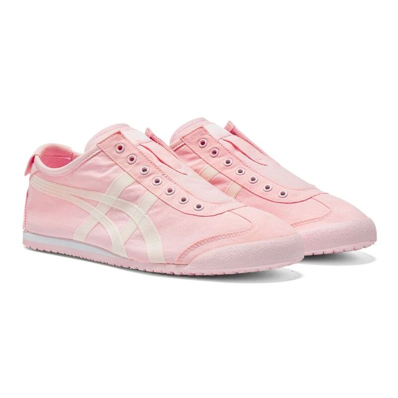 Onitsuka Tiger Mexico 66 Slip-On Womens Sneakers – Pink/Cream