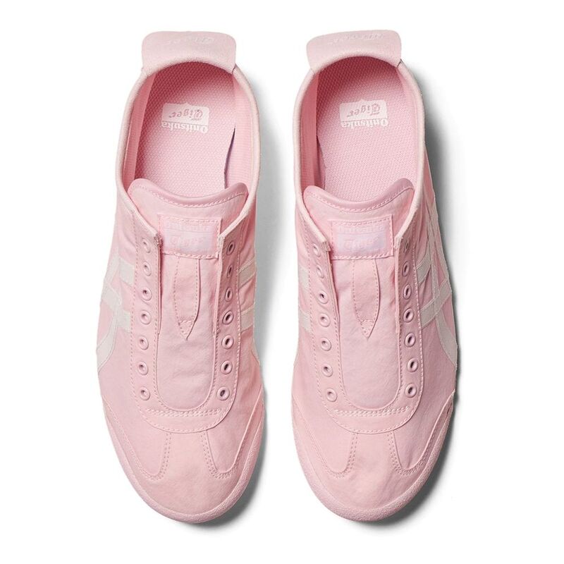 Onitsuka Tiger Mexico 66 Slip-On Womens Sneakers – Pink/Cream