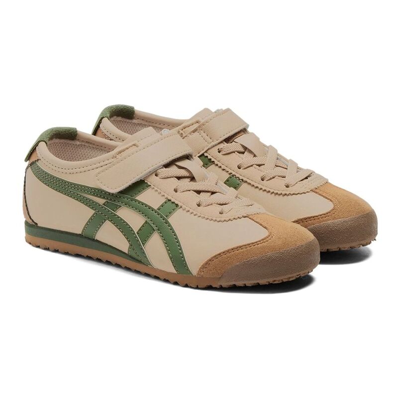 Onitsuka Tiger Mexico 66 Kids Sneakers – Beige/Green