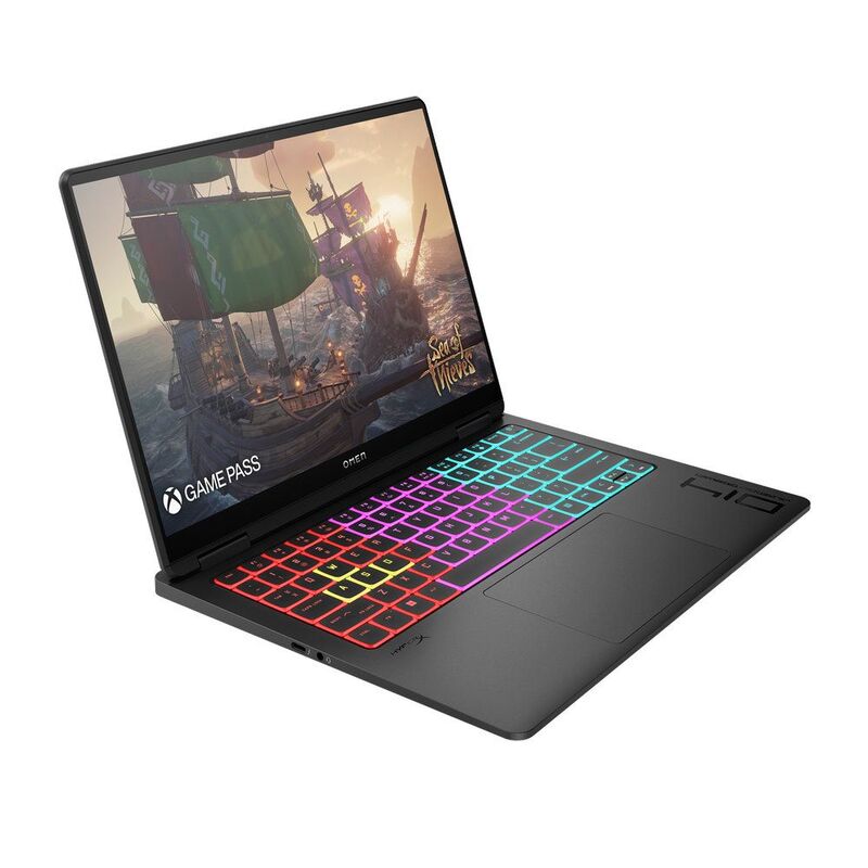 HP OMEN Transcend 14 Gaming Laptop – Intel Core Ultra 7 255H, 32GB RAM, 1TB SSD, NVIDIA GeForce RTX 5060 8GB, 14" 3K OLED 120Hz, Windows 11 Home, Shadow Black Aluminum