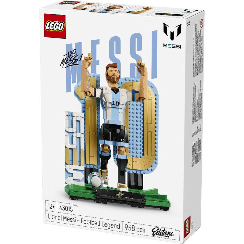 LEGO Lionel Messi Soccer Legend Special Edition S43015 – 958 Pieces Football Building Set for Fans & Collectors