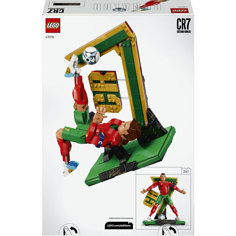 Cristiano Ronaldo 20cm Collectible Figurine – Portugal Kit, Articulated Action Figure with Football