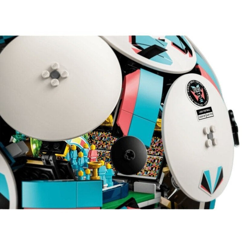 LEGO Editions Football 43019 – 1498 Pieces, Life-Size 5 Ball, Hidden Mini Stadium, Ages 10+