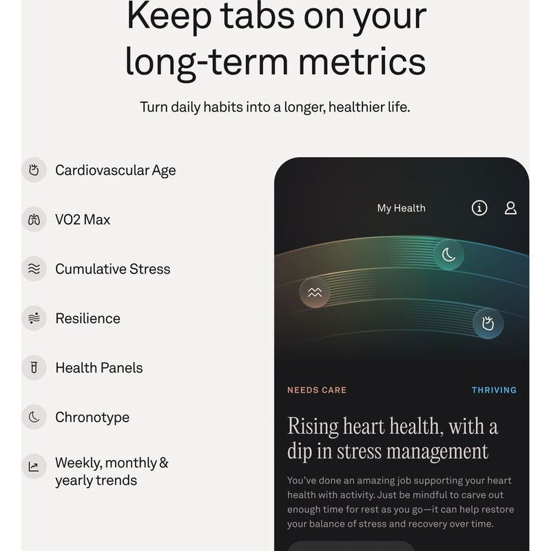 Oura Ring 5 Smart Ring Gold – Advanced Sleep, Health & Activity Tracking Wearable Ring