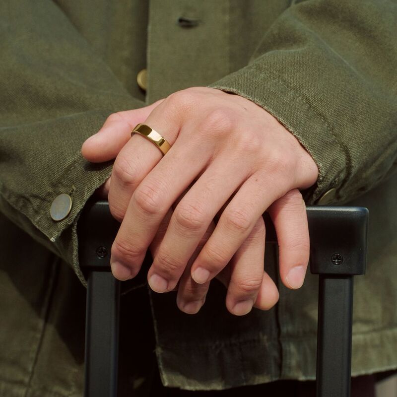 Oura Ring 5 Smart Ring Gold – Advanced Sleep, Health & Activity Tracking Wearable Ring