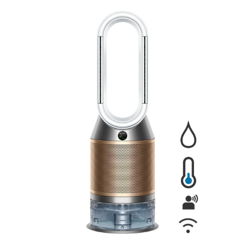 Dyson Purifier Humidify+Cool Formaldehyde PH04 (Nickel/Gold) International VersionHome Environment🌬️ 3-in-1 Functionality: Combines air purification, humidification, and cooling to enhance indoor air quality year-round. 🧪 Formaldehyde Elimination: Equip