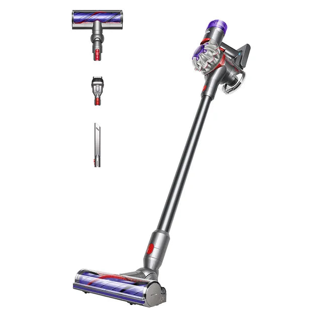 Dyson V8 Advanced Cordless Vacuum Cleaner – Powerful Suction, Lightweight Design | International VersionHome Appliances💨 Powerful Dyson Suction: Captures deep-down dirt, dust, and debris across carpets and hard floors. 🔋 Up to 40 Minutes Run Time: Enjoy