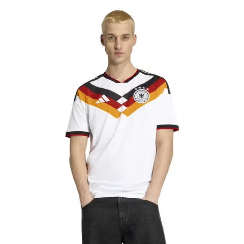 adidas Germany 2026 Home Jersey, Official Germany National Team Football Shirt, AEROREADY Moisture-Wicking Fabric, Short Sleeve Soccer Jersey