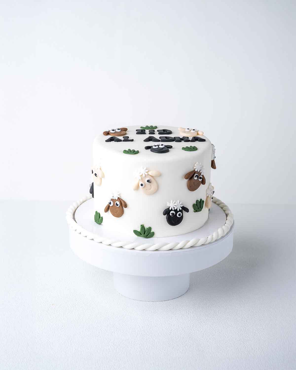 1kg Eid Cake by Cravings Café – Premium Celebration Cake