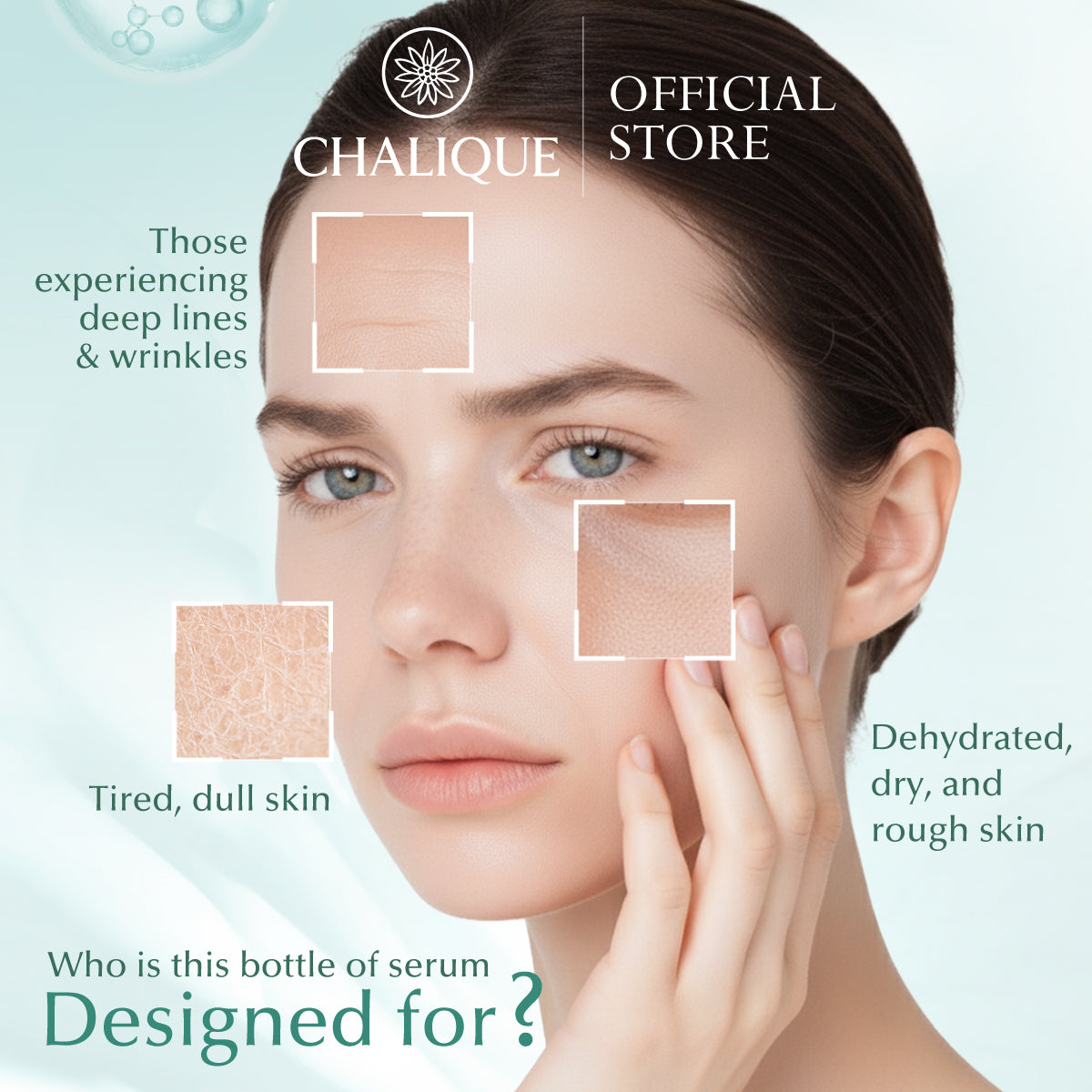 CHALIQUE Hya Glow Tri-Peptide Serum – Hyaluronic Acid & Peptide Hydrating Facial Serum
