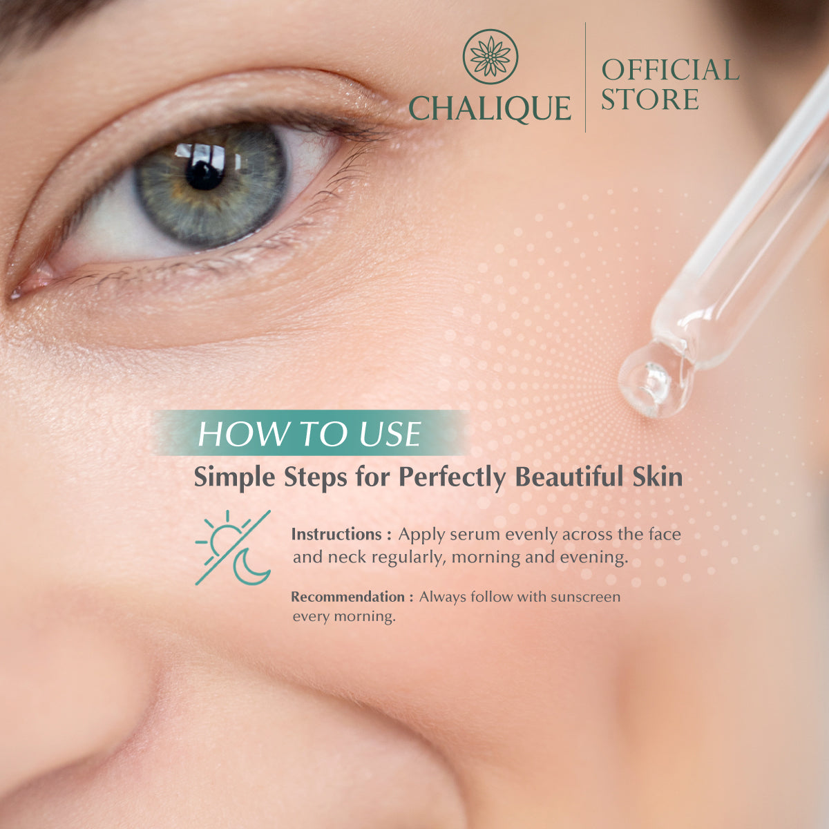CHALIQUE Hya Glow Tri-Peptide Serum – Hyaluronic Acid & Peptide Hydrating Facial Serum