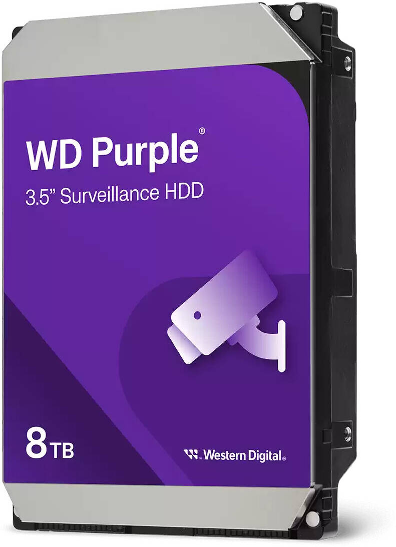 Western Digital WD Purple 8TB Surveillance Hard Drive WD85PURZ