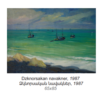 Fishing Boats by Babken Kolozyan