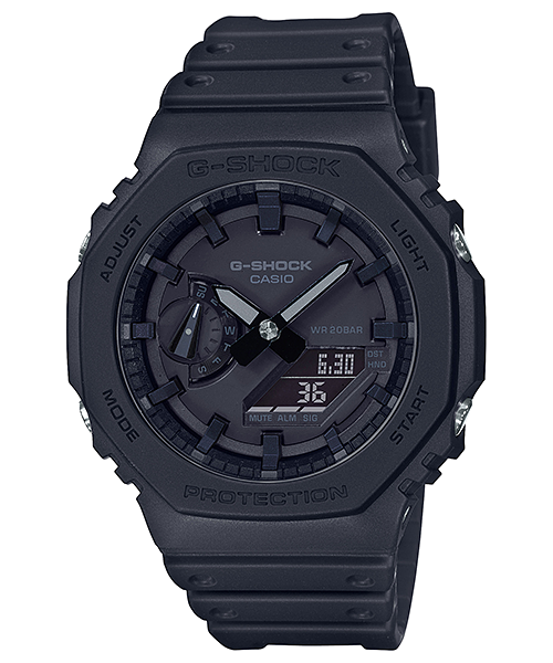 Casio G-Shock Analog-Digital World Time Watch GA-2100-1A1DRJewelleryFrom G-SHOCK, the toughness watches that continue to evolve in search of ultimate strength, this digital-analog combination model inherits the concept of the first-generation DW-5000C mod