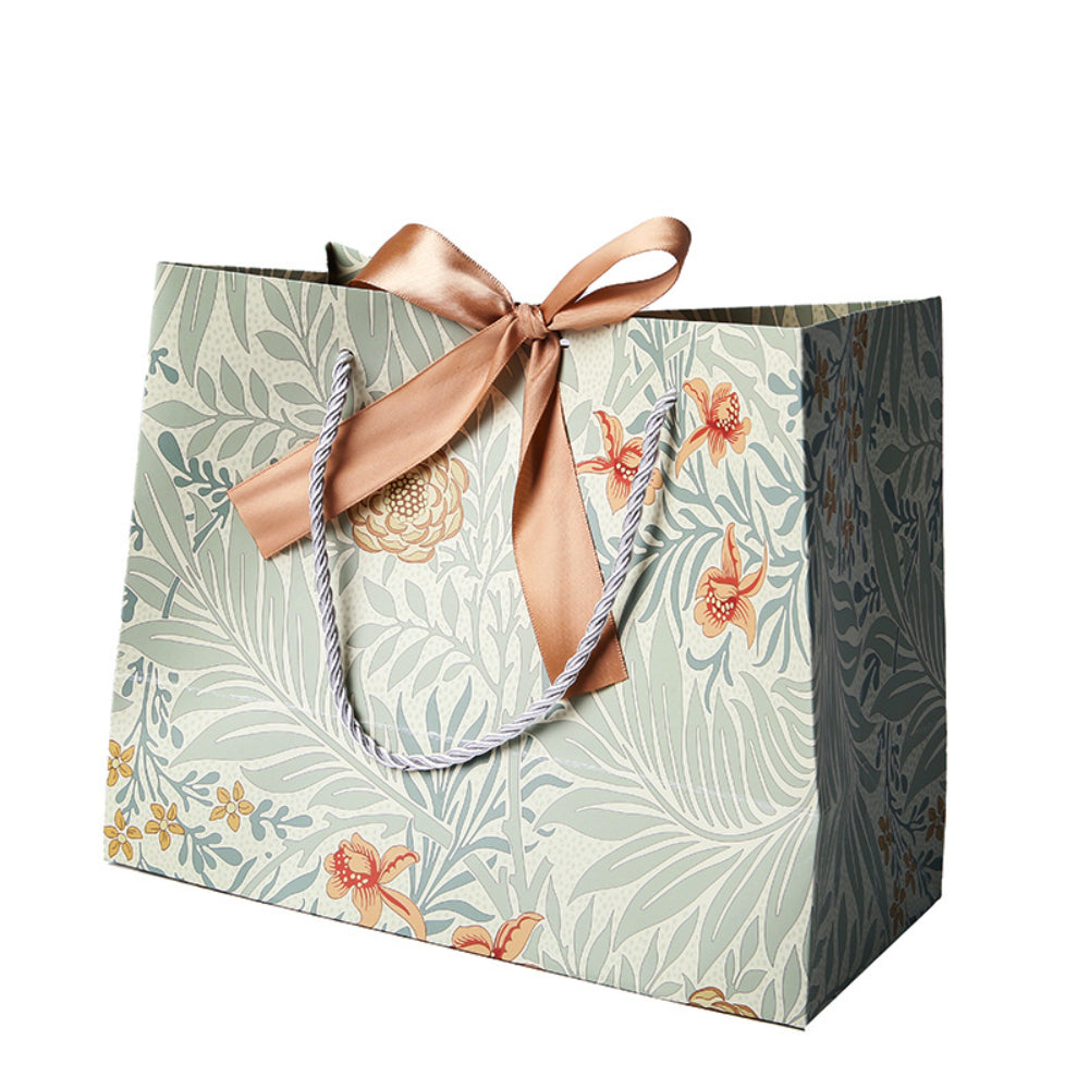 Forest Lily Pattern Bag - Medium 25x20x12cm