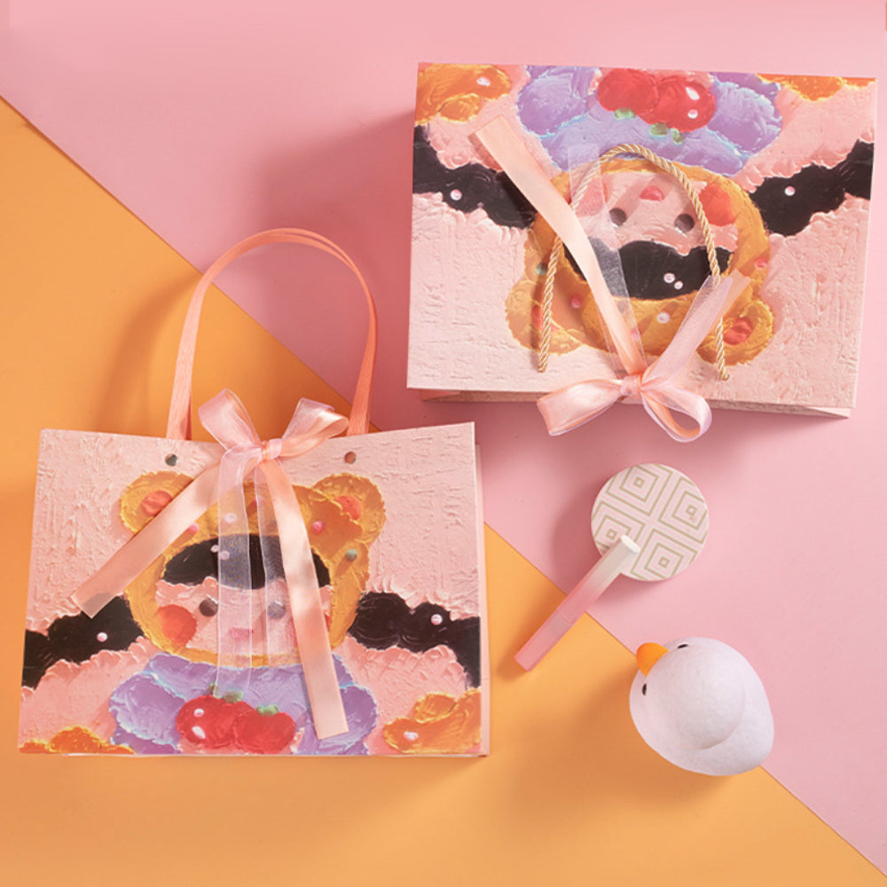 3D Cute Girl Gift Bag - Small 28x20x10cm