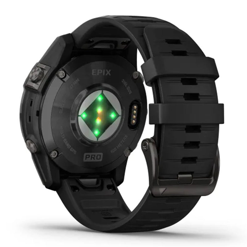 Garmin Epix Pro (Gen 2) - Standard Edition Smartwatch – Slate Grey with Black Band (47mm) for UAE