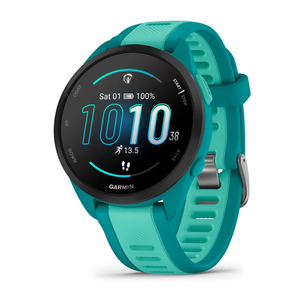 Garmin Forerunner 165 Music Fitness Smartwatch – Turquoise/Aqua for UAE