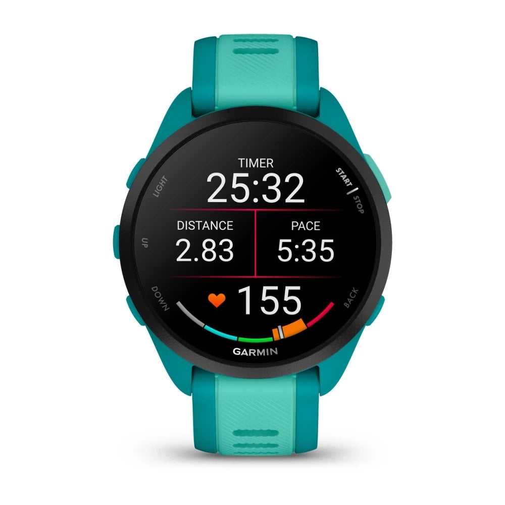 Garmin Forerunner 165 Music Fitness Smartwatch – Turquoise/Aqua for UAE