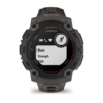 Garmin Instinct E GPS Smartwatch – 45mm Black with Charcoal Band for UAE