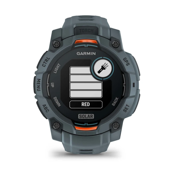 Garmin Instinct 3 GPS Smartwatch – 45mm Solar Twilight with Twilight Band for UAE