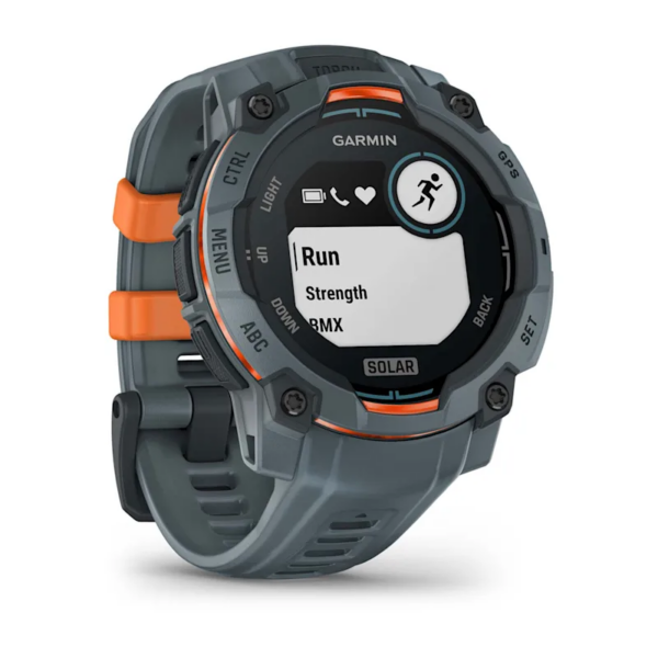 Garmin Instinct 3 GPS Smartwatch – 45mm Solar Twilight with Twilight Band for UAE