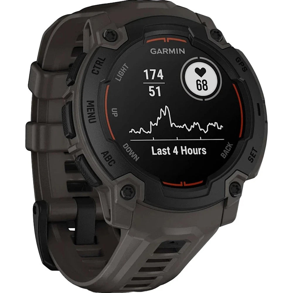 Garmin Instinct E GPS Smartwatch – 40mm Black with Charcoal Band for UAE