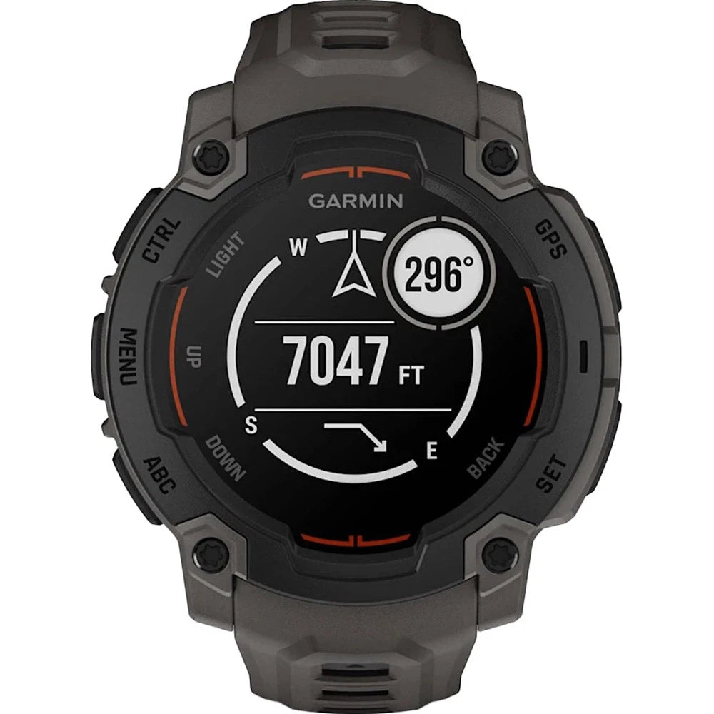 Garmin Instinct E GPS Smartwatch – 40mm Black with Charcoal Band for UAE