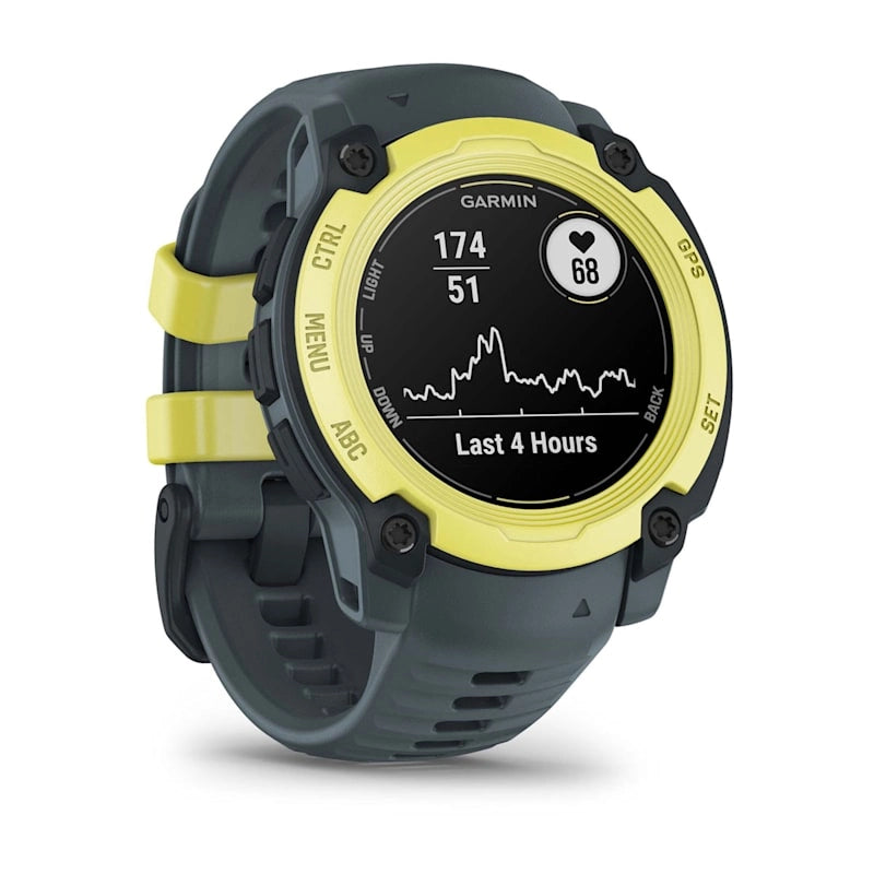 Garmin Instinct E GPS Smartwatch – 40mm Electric Lime with Twilight Band for UAE