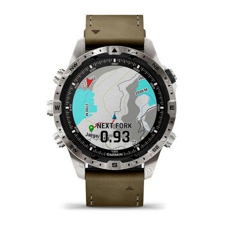 Garmin MARQ Adventurer (Gen 2) Smartwatch – Damascus Steel Edition for UAE