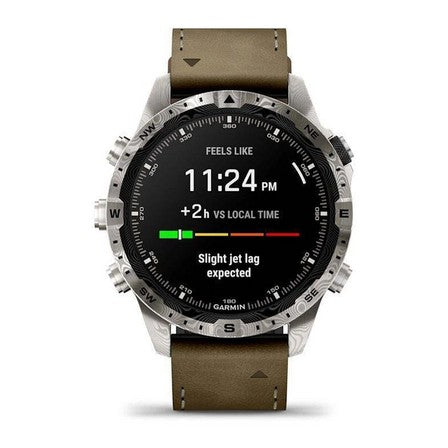 Garmin MARQ Adventurer (Gen 2) Smartwatch – Damascus Steel Edition for UAE
