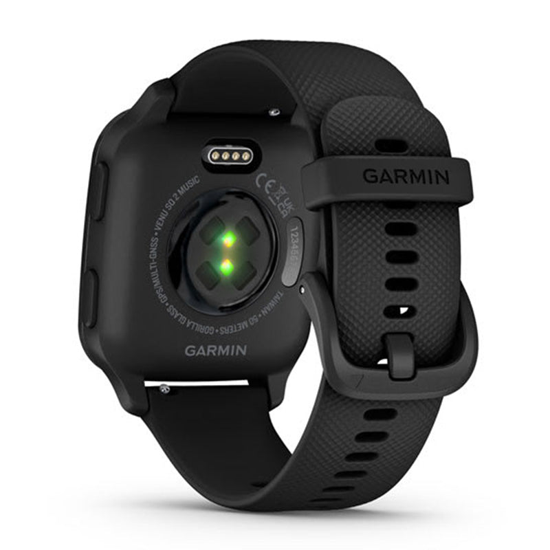 Garmin Venu Sq 2 - Music Edition Smartwatch – Black/Slate for UAE