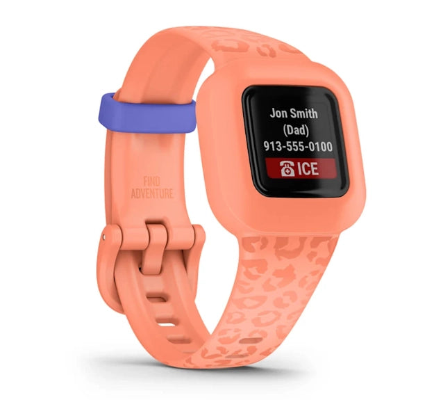 Garmin Vivofit Jr. 3 Kids Fitness Tracker – Peach for UAE