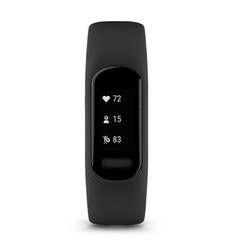 Garmin Vivosmart 5 Fitness Tracker – Black (S/M) for UAE