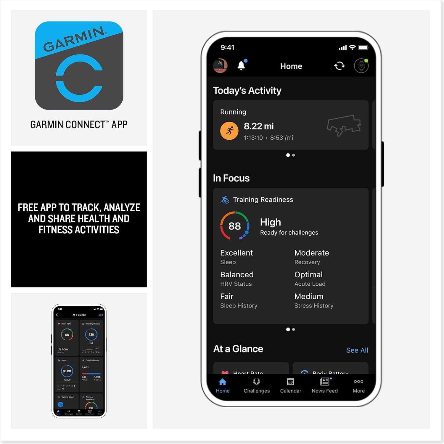 Garmin Forerunner 570 42mm Cloud Blue Aluminium Smartwatch with Translucent Whitestone/Cloud Blue Band for UAE