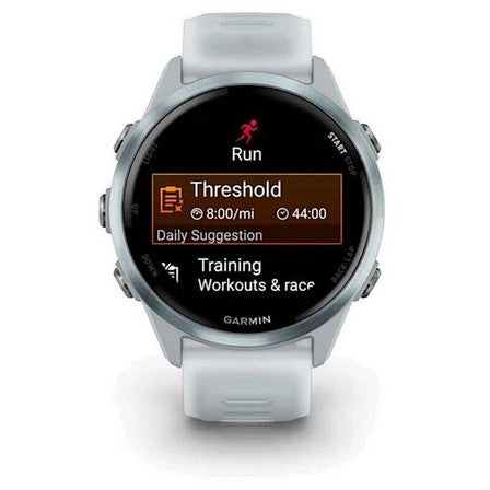 Garmin Forerunner 570 42mm Cloud Blue Aluminium Smartwatch with Translucent Whitestone/Cloud Blue Band for UAE