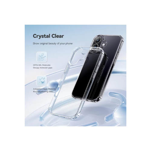 BORTONY iPhone 17 Case Clear - Crystal Clear