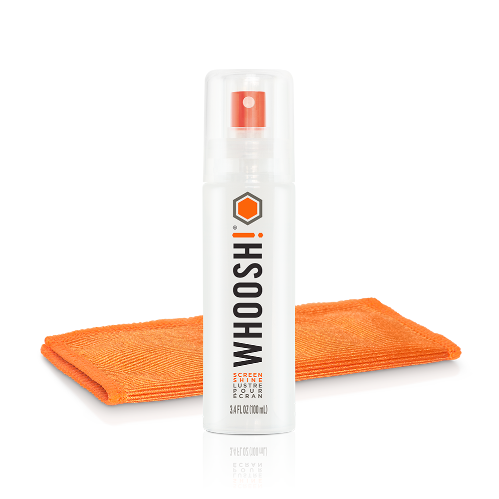 WHOOSH! Screen Shine GO XL 100mL + Microfiber Cloth