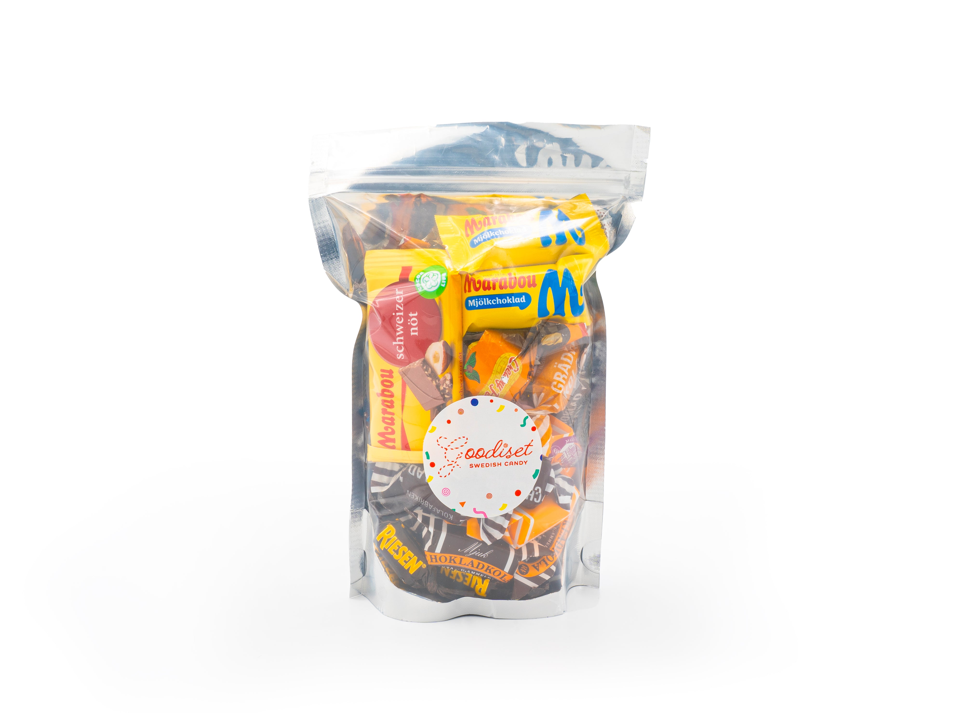 Goodiset Chocolate Candies 500grChocolate & ConfectioneryAll bags include the viral Swedish candy BUBS PICKED WITH LOVE, MIXED WITH HAPPINESS Goodiset Medium Gift Box Mix Candies