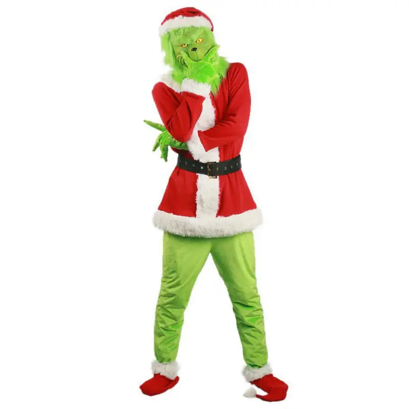 Adult Grinch Costume Full Outfit