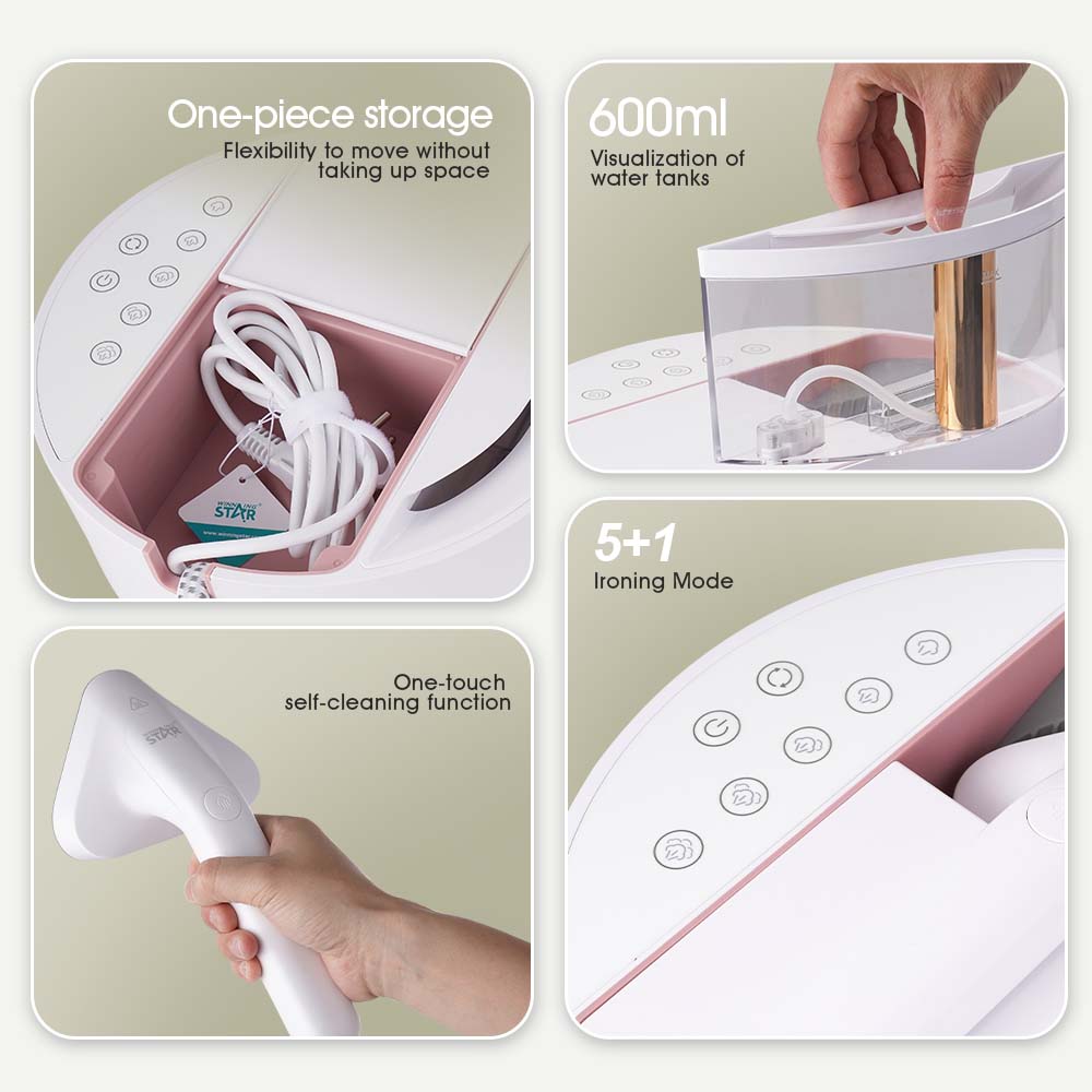 Winning Star Multifunctional Vertical Portable Garment Steamer – High-Quality Handheld Steamer for ClothesHome AppliancesEffortlessly remove wrinkles and freshen up your clothes with the Winning Star Multifunctional Vertical Portable Garment Steamer. With
