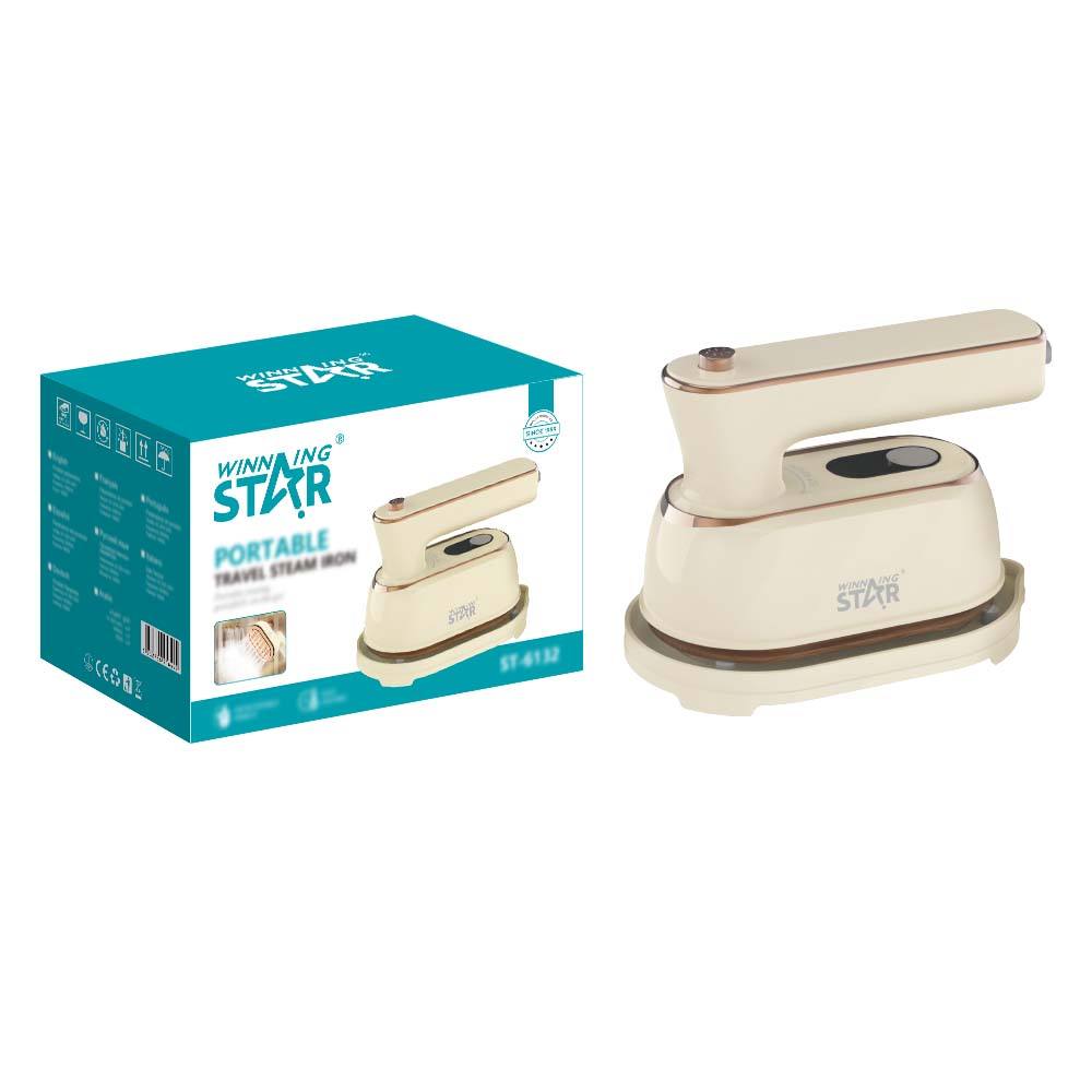 Winning Star 1000W PTC Heating Flat Press Travel Iron for ClothesHome AppliancesEffortlessly eliminate wrinkles on the go with the Winning Star 1000W PTC Heating Flat Press Travel Iron for Clothes. Its compact size and 1000W power make it perfect for trav