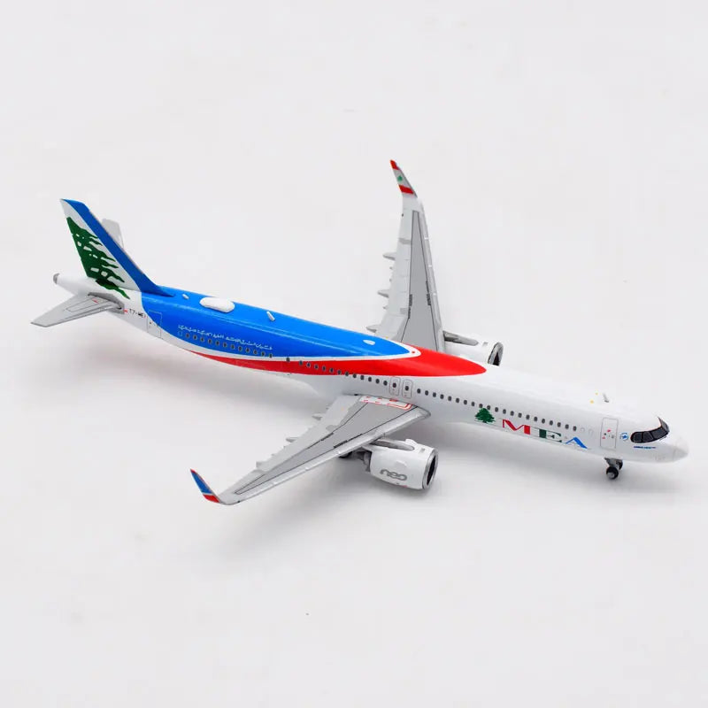 MEA Middle East Airlines Airbus ME321 Die-Cast Model Plane with LED Lights – 43–47cmCollectiblesOwn a piece of aviation heritage with this meticulously crafted MEA Middle East Airlines Airbus ME321 die-cast model. Measuring 43–47 cm, this robust alloy rep