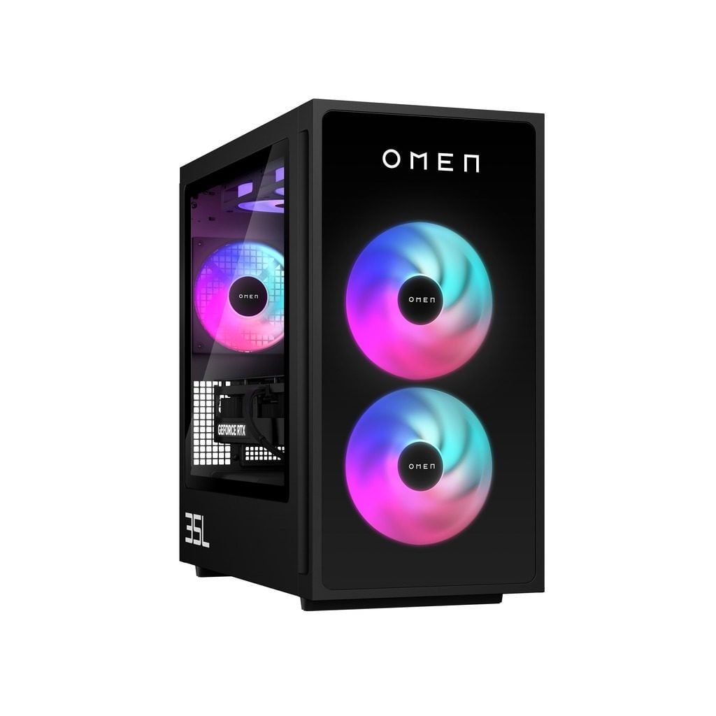 HP OMEN 35L GT16-0010nc Gaming Desktop – Ryzen 7 8700F, RTX 5060, 16GB DDR5, 1TB NVMe SSD