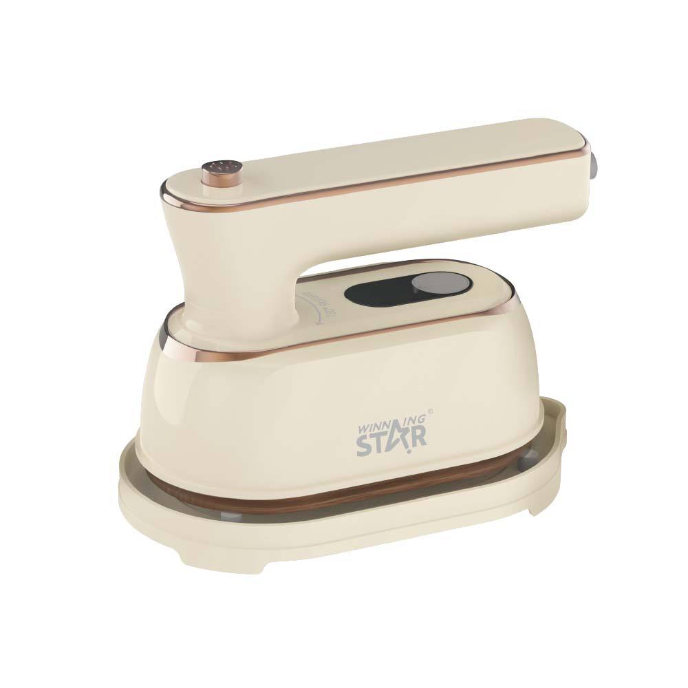 Winning Star 1000W PTC Heating Flat Press Travel Iron for ClothesHome AppliancesEffortlessly eliminate wrinkles on the go with the Winning Star 1000W PTC Heating Flat Press Travel Iron for Clothes. Its compact size and 1000W power make it perfect for trav