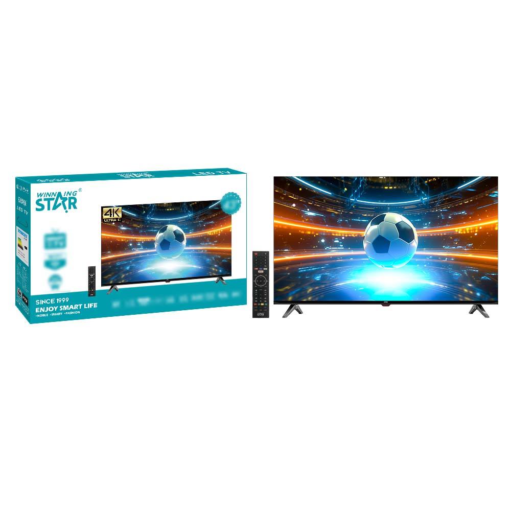 Winning Star HD 43 inch Smart TV with BluetoothTelevisionsExperience the ultimate viewing experience with Winning Star HD's 43-inch Smart TV. With a sleek edgeless design and support for various digital video resolutions, you'll enjoy high-quality detaile