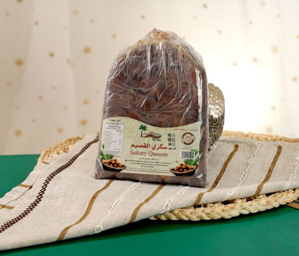 Handmade Sukary (1KG)Nuts, Dates & Dried FruitsIndulge in the rich and velvety flavor of our Handmade Sukary. Each succulent rotab date is meticulously hand-crafted and vacuum sealed to preserve its natural sweetness. Savor the taste of pure luxury with o