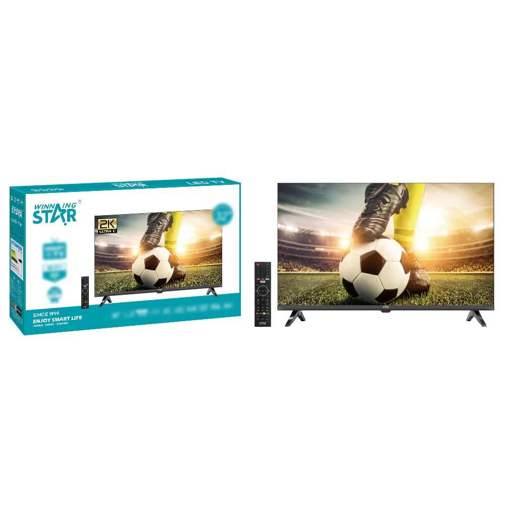 Winning Star Flat Screen Television Smart TV 32 inchTelevisionsExperience a new level of entertainment with Winning Star Flat Screen Television Smart TV. This 32-inch smart TV features a sleek edgeless design for an immersive viewing experience. Powered b