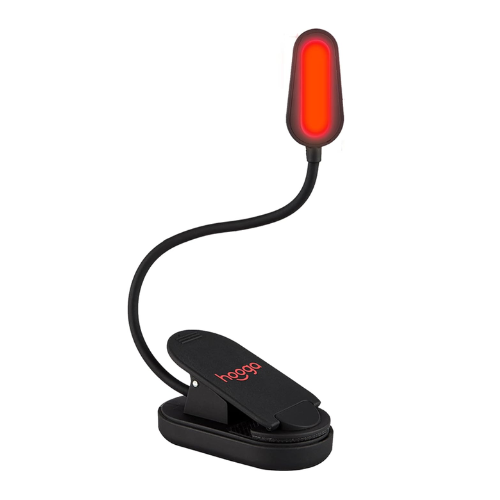 Hooga red book light clip on
